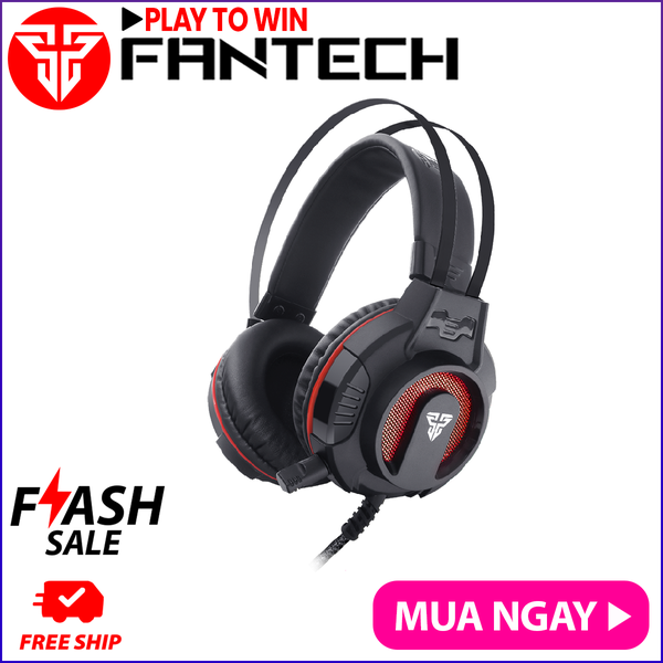 Tai nghe Gaming Visage II Fantech HG17 Led RGB - Hãng phân phối chính thức