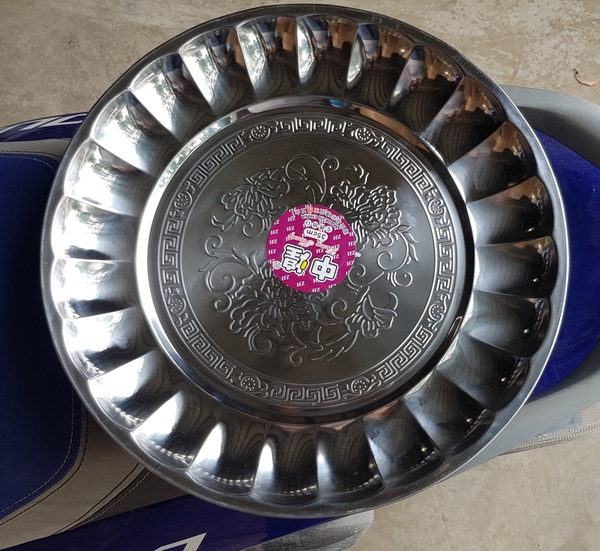 Đĩa inox (35cm)