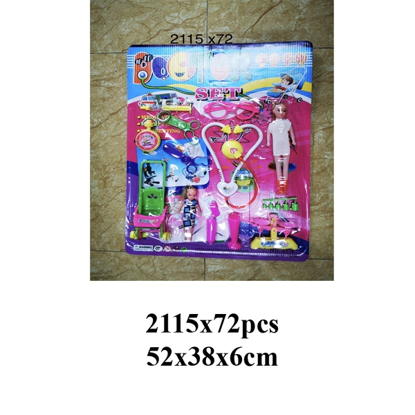 Vỉ búp bê bác sĩ (MS-2115)