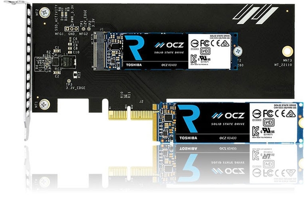 Toshiba OCZ RD400 - SSD PCIe tốt nhất