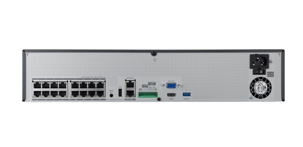 Đầu ghi hình IP Wisenet WAVE 16 kênh WRN-1610S PoE – Camerahanwha