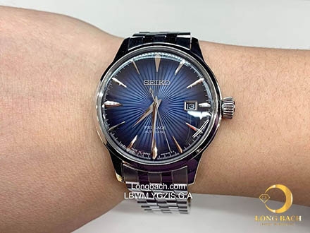 ĐỒNG HỒ NAM SEIKO PRESAGE SARY123 MÁY CƠ DÂY KIM LOẠI Long Bach đồng hồ  sang trọng