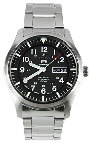 ĐỒNG HỒ NAM SEIKO 5 SPORT SNZG13J1 AUTOMATIC THÉP KHÔNG GỈ 316L Long Bach  đồng hồ sang trọng