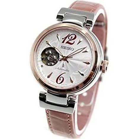 ĐỒNG HỒ NỮ SEIKO LUKIA SSVM048 MÁY CƠ DÂY DA CÁ SẤU Long Bach đồng hồ sang  trọng