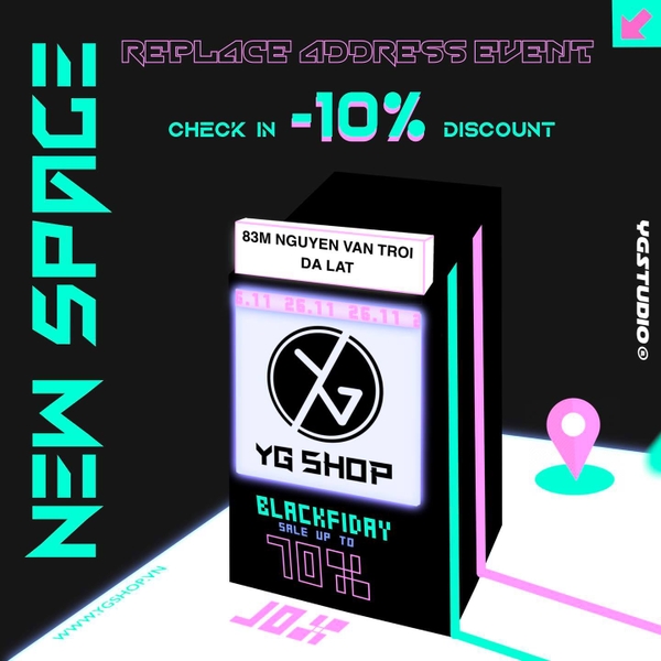 WE’RE BACK - YG SHOP ĐÀ LẠT