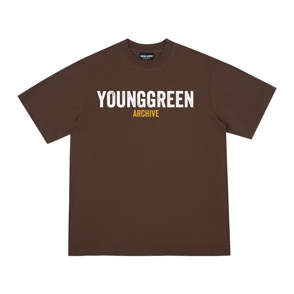YOUNG GREEN ARCHIVE T-SHIRT - góc nhìn khác