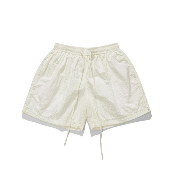 CREAM SHORTS PARACHUTE FABRIC