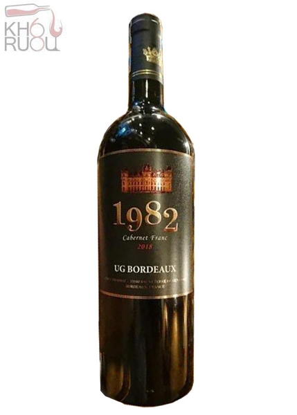 Rượu Vang Pháp 1982 UG Bordeaux nhập khẩu ngon, giá rẻ
