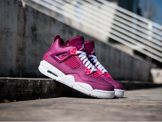Giày Air Jordan Gs True Berry Nike Jordan 4s True Berry Valentine
