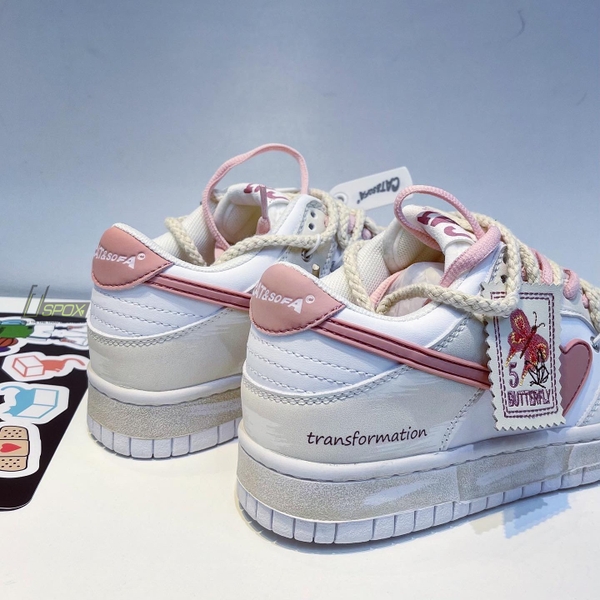 Giày thể thao Cat&Sofa Pink Love Butterfly Uspox Siêu thị giày thể