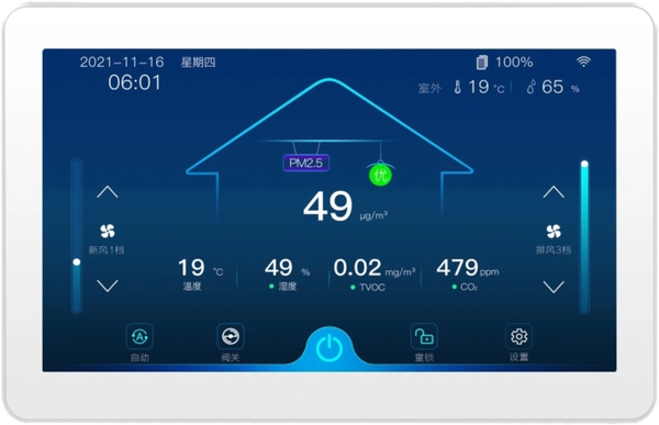 Bộ điều khiển tốc độ màn hình siêu lớn - Motor AC giám sát CLKK App Wifi