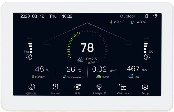 Bộ điều khiển tốc độ màn hình siêu lớn - Motor AC giám sát CLKK App Wifi