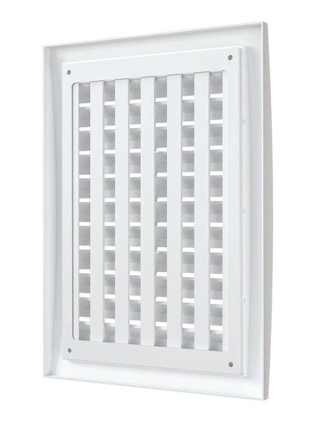 Cửa gió vuông NHỰA ABS điều chỉnh lưu lượng RRP