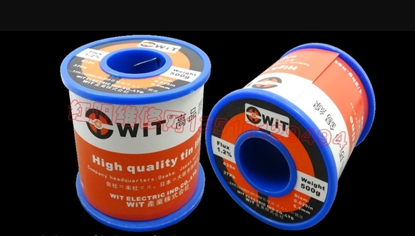 Thiếc hàn Nhật WIT Witt 0.6mm Klg: 450g