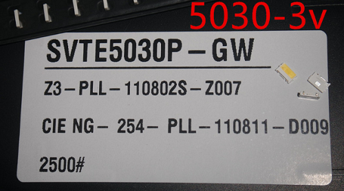 5030 3V Led âm thanh sửa chữa Đèn nền TV chuyên dụng