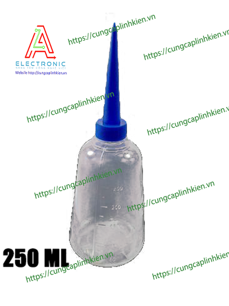 Lọ đựng keo, lọ đựng nước, lọ đựng axeton 250ml G9-T2