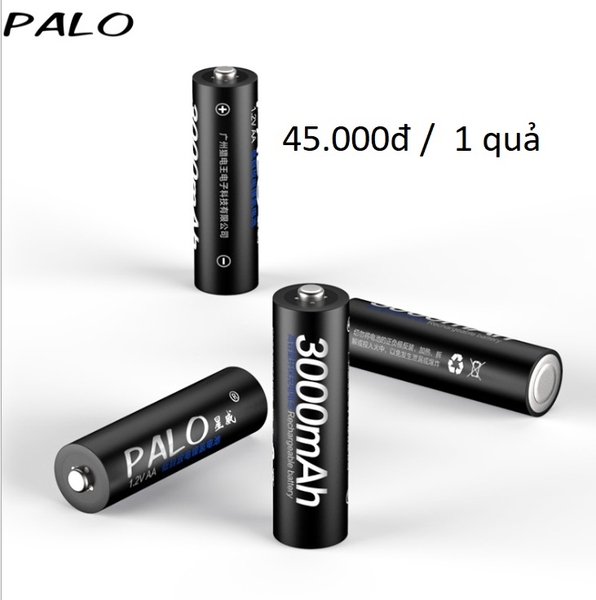 Pin sạc 3000maH Palo đen chính hãng (1 Viên)  G5-A9