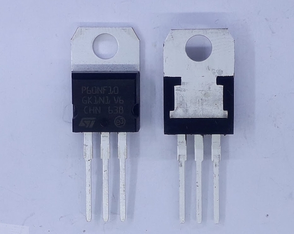 Sò Mosfet P60NF10 Kênh-N 100V 80A mới TO-220 (RK-2)