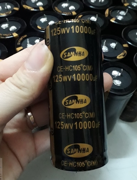 Tụ samwha 10000uf 125v 35x80mm (RK-118)