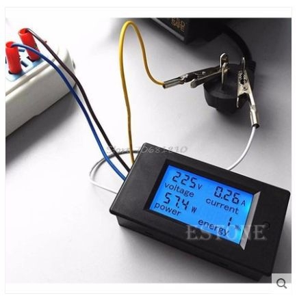 Module đo dòng áp D69-2042 AC80-260V 100A hiển thị LCD G2-0
