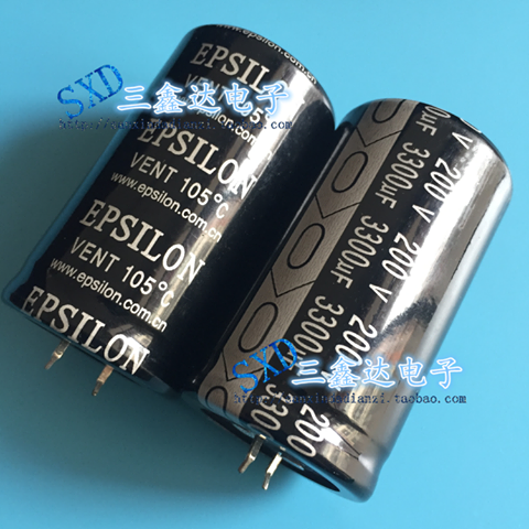 Tụ EPSILON 3300UF 200V mới kt35 * 60