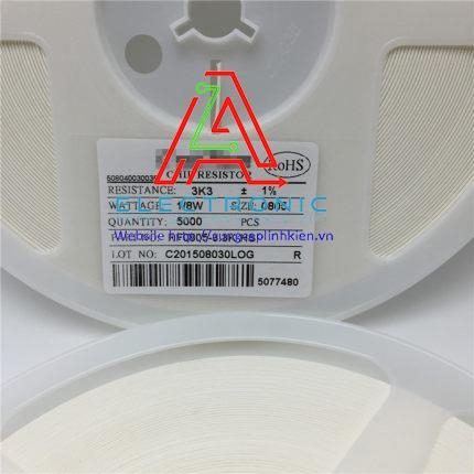 Điện trở dán 910K 0805 1% gói 100 chiếc