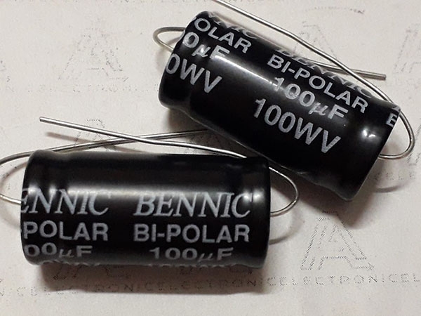 Tụ BENNIC Bennike 100uF 100V NP không phân cực RK-146