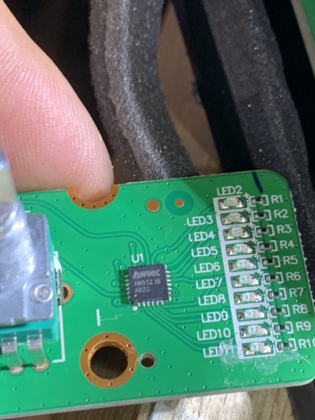 IC AW9523BTQR AW9523B QFN24 HK-37-4