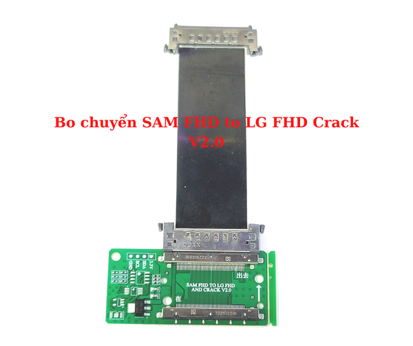 Bo chuyển SAM FHD TO LG FHD ANH CRACK V2.0 51Pin 0.5mm Jack sắt kèm sợi cap 10cm G1-B2