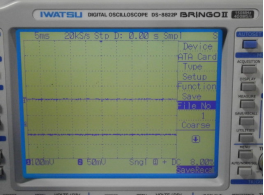 Máy hiện sóng IWATSU DS-8822P OSCILLOSCOPE 150MHz, 400MS/s
