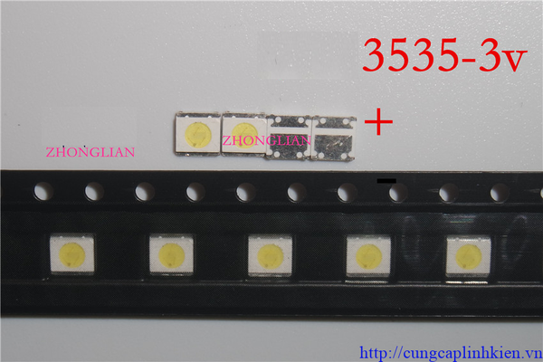 Đèn LED, LED hạt 3535 3V 1.85W LCD TV  G5-C13
