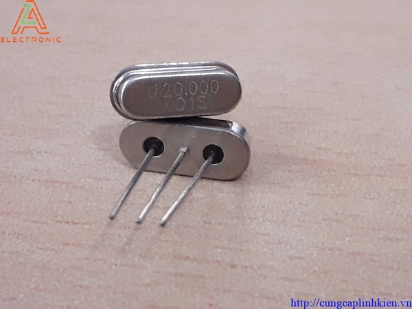 Thạch anh 20Mhz nhôm 3 chân RK-152