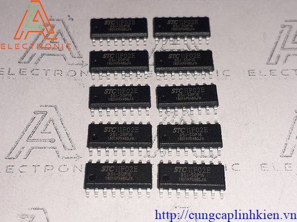 IC STC11F02E  SOP-16 loại nhỏ  (HK-379-4)