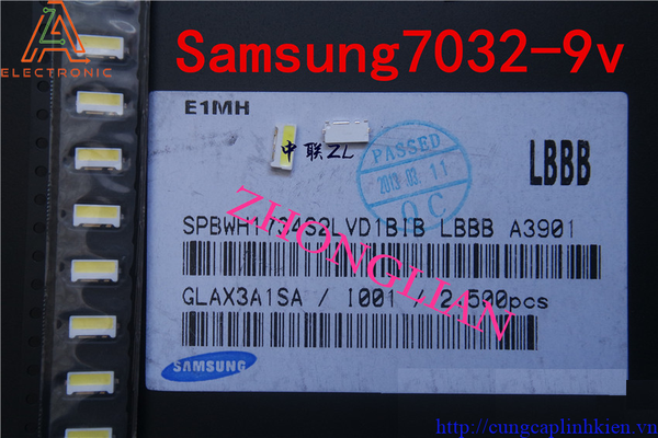 Đèn LED 7032 9V Samsung LCD TV  G5-C13