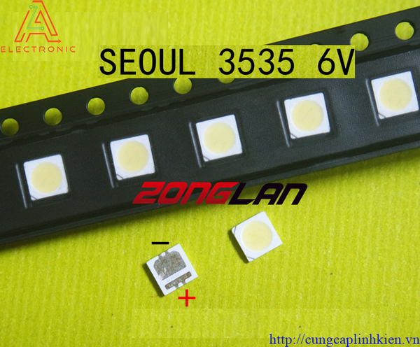 Đèn LED, LED hạt 3535 3V 2W LCD TV G4-3
