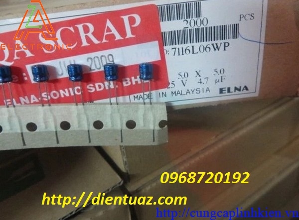 Tụ enla 4.7uf 25v RB2 HK-563-4