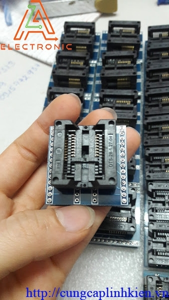 ĐẾ nạp IC SOP16 DIP16 TU3