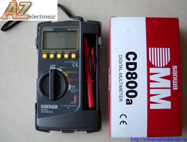 Đồng hồ vạn năng Sanwa CD800a L2 (KV4KH) hiển thị số