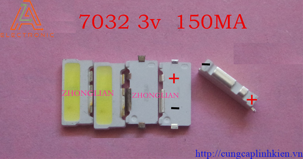 Đèn LED 7032 3V 150mA Samsung LCD TV  G5-C13