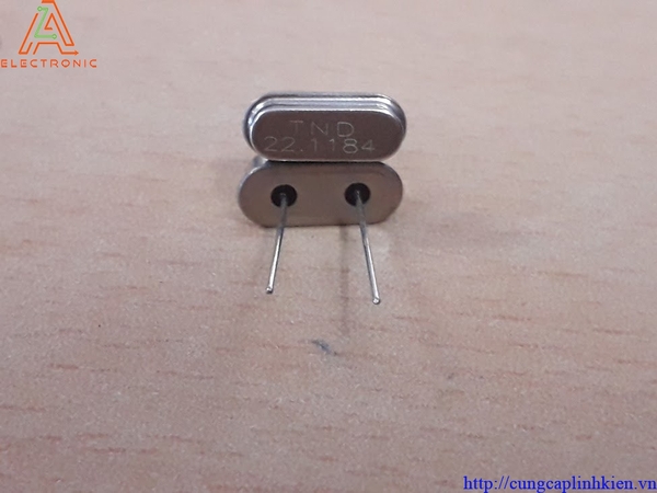 Thạch anh 2 chân 22.1184MHZ t1 i2