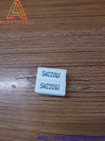 Trở sứ 220R 5W  RK-13