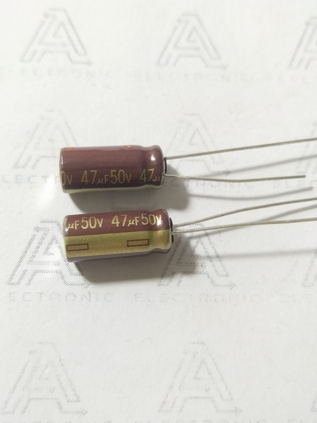 Panasonic 47uF 50v RK-185