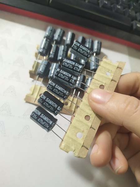 Tụ điện SAMXON 10X16  470UF 35V  RK-179