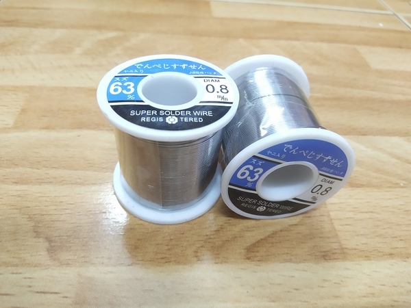 Thiếc hàn SUPER SOLDER WIRE 0.8mm 400g 63/37 G2-3