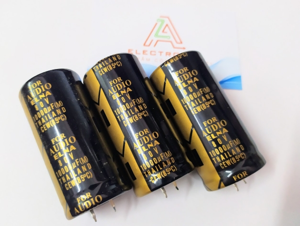 Tụ Audio Elna 10000uf 80v 30x60mm G2-F12