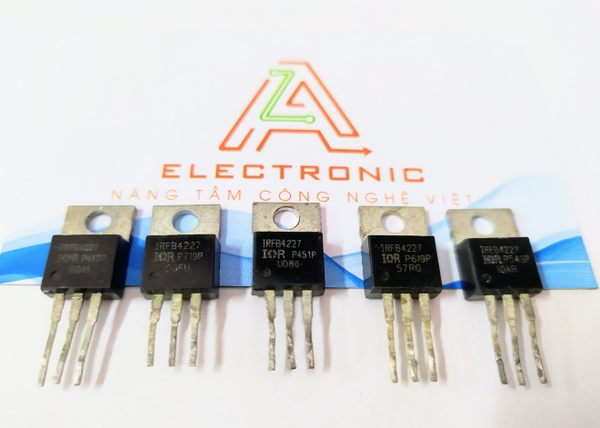 IRFB4227 MOSFET N-CH 200V 65A TO-220 tháo máy 1.5% T1-C1
