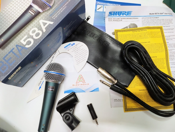 Micro karaoke Shure BETA58A có dây G2-T5