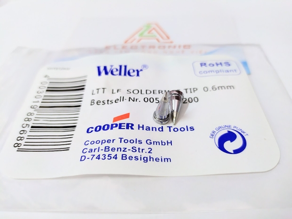 Mũi hàn Weller 81 nhọn LTT 0,6 G5-C1