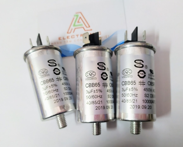 Tụ CBB65 MKP 3UF 450V T4-B4