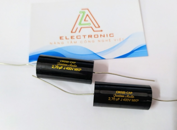 Tụ 2.7uF 400V Jantzen-cross crossover (MKP) Đan Mạch